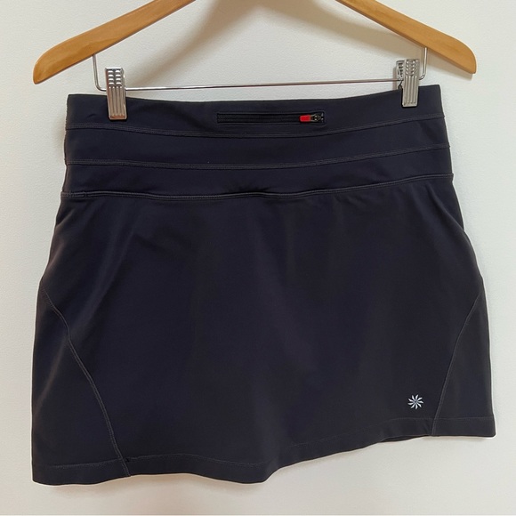 Athleta Women’s Skort in Dark Grey Size Medium Tall - Picture 4 of 6